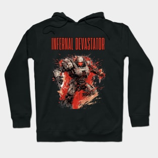 Combat Robots Ruthless Infernal Devastator Hoodie